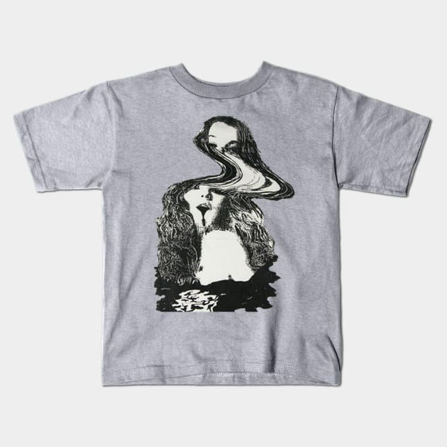 "Mashup Girl's" Kids T-Shirt by UrbanBlazeStudio